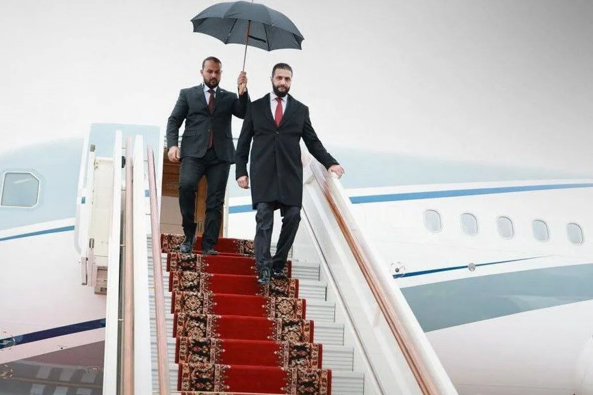 «احمد الشرع» وارد مسکو شد