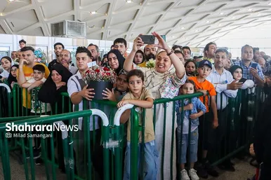 عکس‌های بازگشت اولین کاروان حجاج خراسانی به مشهد
