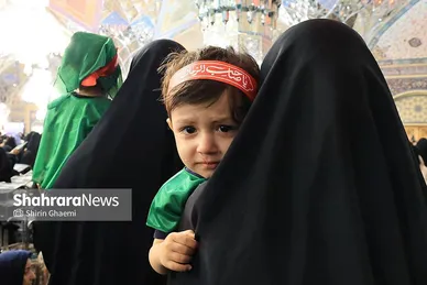 گزارش تصویری | مراسم شیرخوارگان حسینی در حرم مطهر رضوی برگزار شد