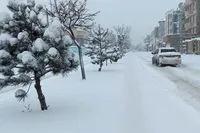 جمعه برفی در انتظار مشهد (۱۳ بهمن ۱۴۰۲)