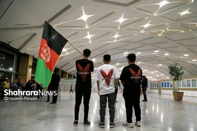 بازگشت تیم ملی فوتسال افغانستان به مشهد
