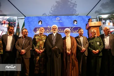 آیین بازگشایی معابر پادگان لشکر ۷۷