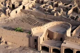 ویدئو| نمایی متفاوت از ارگ بم