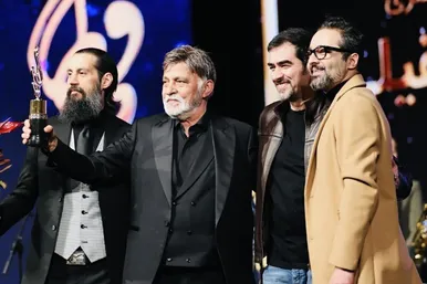 عکس‌هایی از هنرمندان در جشن «حافظ»