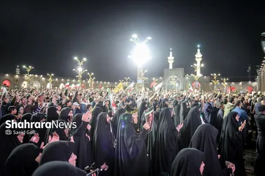 گزارش تصویری | مراسم وداع با شهید مقاومت، حجت‌الاسلام سیداسماعیل خطیب در حرم مطهر رضوی
