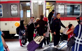 رشد ۵ درصدی مسافران و زائران خارجی قطار&zwnj;های منتهی به مشهد