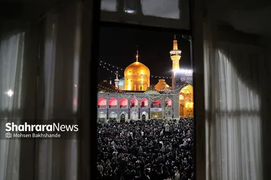 مراسم احیاء شب ۲۳ ماه رمضان در حرم مطهر رضوی