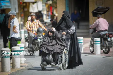گرمای هوا در مشهد
