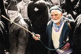 درباره حاج فضل&zwnj;ا... برهانی، یگانه گلاب&zwnj;پاش راهپیمایی&zwnj;های مشهد