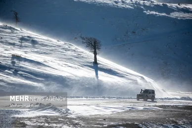 برف در رامیان