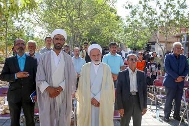 مراسم بهره‌برداری از پارک خطی و دو پل روگذر سواره کال تنباکوچی