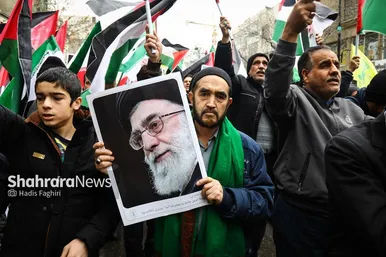 گزارش تصویری | راهپیمایی جمعه نصر و جشن پیروزی مقاومت فلسطین در مشهد