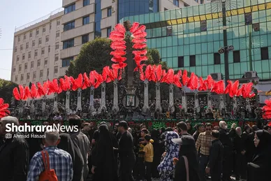 مراسم عزاداری رحلت رسول اکرم(ص) و شهادت امام حسن مجتبی(ع) در مشهد