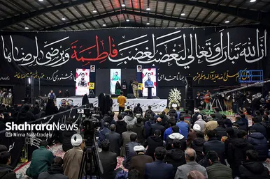 مراسم تشییع و تدفین پیکر پاک شهید گمنام در دانشکده منتظری مشهد