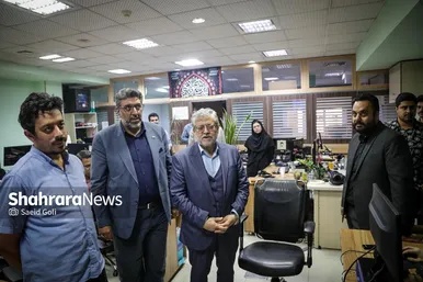 گزارش تصویری | حضور شهردار مشهد در موسسه فرهنگی شهرآرا به مناسبت روز خبرنگار