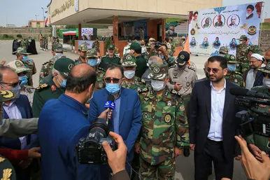صبحگاه مشترک نیروهای مسلح استان خراسان رضوی