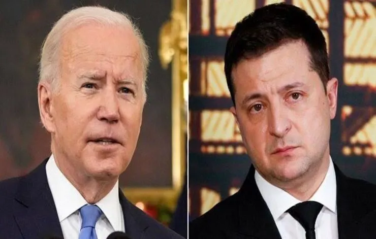 دعوت «زلنسکی» از «بایدن» برای سفر به اوکراین | این یک جنگ عادی نیست، نسل کشی است