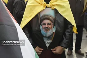 گزارش تصویری | اجتماع باشکوه مردم مشهد همزمان با آئین تشییع شهدای مقاومت در لبنان (۵ اسفند ۱۴۰۳)