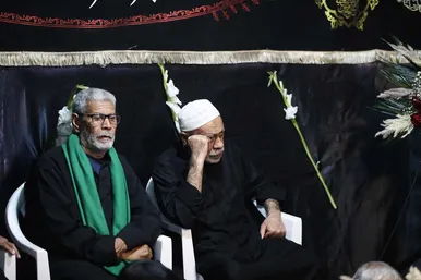 آیین سینی گردانی حضرت قاسم علیه السلام در شب هشتم محرم
