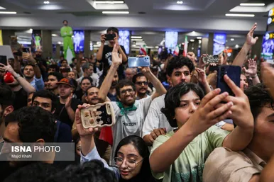 گزارش تصویری | ورود کاروان تیم ملی جمهوری اسلامی ایران به کشور