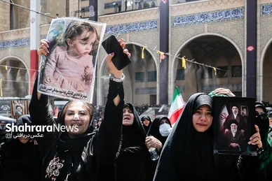 گزارش تصویری | کز سنگ ناله خیزد روز وداع یاران
