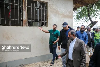 عکس‌هایی از خیابان سپاه در محله سیدی مشهد ۴۸ ساعت پس از سیل