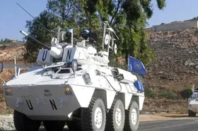 شلیک تانک رژیم اسرائیل به گشت یونیفل در جنوب لبنان