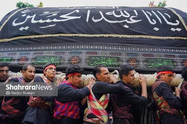 گزارش تصویری | مراسم جاماندگان اربعین حسینی در مشهد
