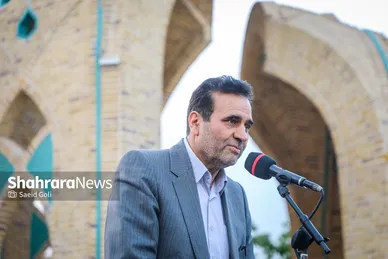 گزارش تصویری | رونمایی از یادمان شهدای بوستان‌های خورشید و اردیبهشت در مشهد