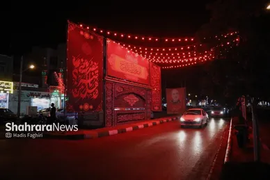 گزارش تصویری | حال و هوای مشهد در نخستین شب از دهه اول محرم (۵ تیر ۱۴۰۴)