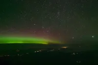 ویدئو | تصویری شگفت‌انگیز از شفق قطبی