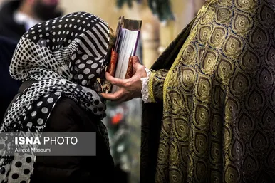 گزارش تصویری | مراسم میلاد حضرت مسیح (ع) در کلیسای مریم مقدس - تهران