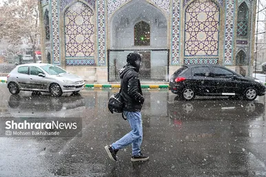 گزارش تصویری | بارش برف در مشهد (۲۱ بهمن ۱۴۰۳)