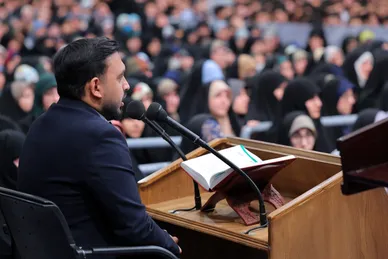 عکس‌هایی از دیدار رمضانی دانشجویان با رهبر معظم انقلاب (۲۲ اسفند ۱۴۰۳)