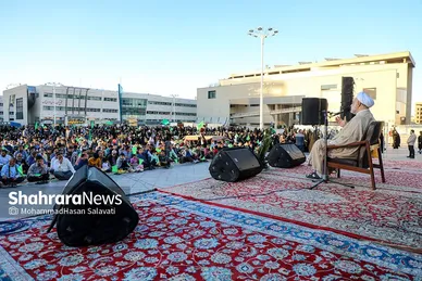 جشن مردمی بیعت با امام زمان (عج) در مشهد