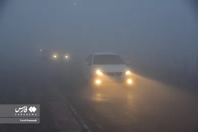 مه در آبادان (۱۹ آذر ۱۴۰۲)