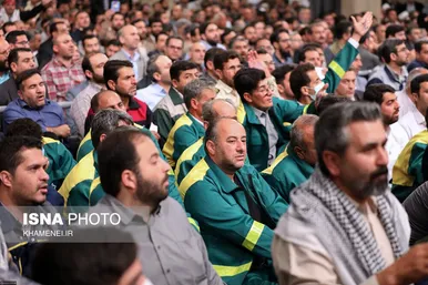 دیدار کارگران با رهبر معظم انقلاب