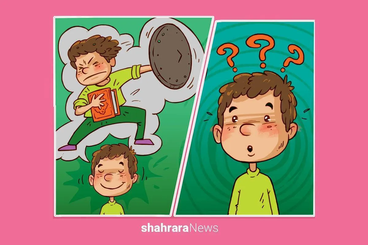 یادداشت تصویری کودکانه | زبان مادری‌مان را حفظ کنیم