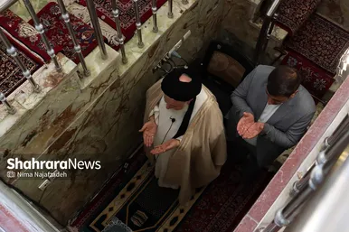 نماز عید سعید فطر در حرم مطهر رضوی