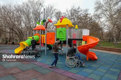 بهره برداری و رونمایی از فضای تفریحی ورزشی و ناوگان اتوبوسرانی ویژه افراد دارای معلولیت