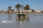 عکس/ سیل در منطقه «دشتیاری» سیستان و بلوچستان