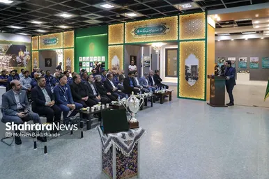 گزارش تصویری | مراسم اهدای کاپ قهرمانی تیم ملی والیبال به موزه آستان قدس رضوی (۲۹ اردیبهشت ۱۴۰۴)