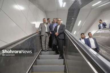 گزارش تصویری | بازدید میدانی مدیران شهرداری مشهد از فعالیت فاز یک خط سه مترو (۵ خرداد ۱۴۰۴)