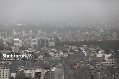 تصاویری از آلوده‌ترین صبح مشهد در قرن جدید (۱۵ مرداد ۱۴۰۲)