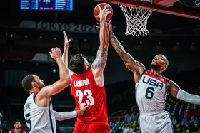 ویدئو| خلاصه بازی بسکتبال ایران و آمریکا در المپیک توکیو