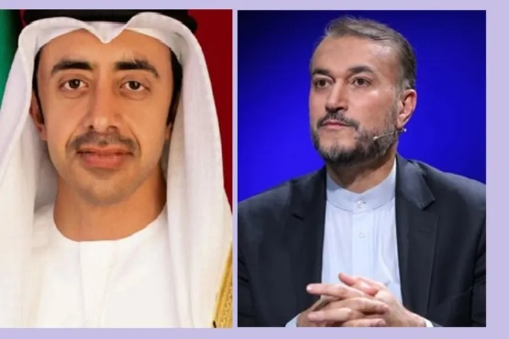 امیر عبداللهیان با بن زاید گفت‌وگو کرد