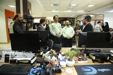 بازدید جمعی از مسئولین شهری و استانی مشهدمقدس از موسسه فرهنگی شهرآرا (۴) (۱۷ مرداد ۱۴۰۳)
