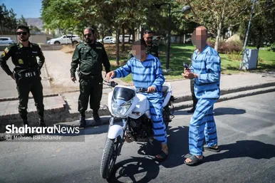 گزارش تصویری | صحنه شهادت ۲ بسیجی در مشهد بازسازی شد
