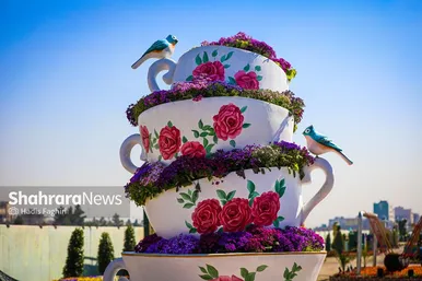گزارش تصویری | بازدید شهردار و اعضای شورای اسلامی شهر مشهد مقدس از المان‌های بهاری (۲۹ اسفند ۱۴۰۳)