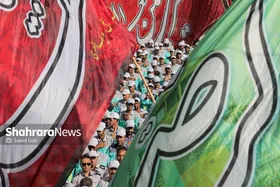 گزارش تصویری | آیین اذن خدمت کاروان خدام الحسین (ع) شهرداری مشهد